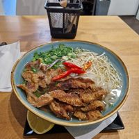 pho at Veganio in Prague