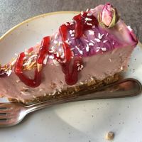 Cheesecake  at Nordvegan in Oslo