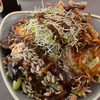 Buddha bowl at Nordvegan in Oslo