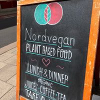 Sign at Nordvegan in Oslo