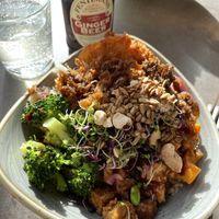 Buddha bowl.  at Nordvegan in Oslo