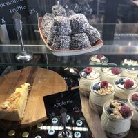 Some of the desserts   at Nordvegan in Oslo