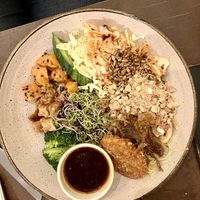 Buddha bowl  at Nordvegan in Oslo