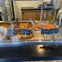 Warm dishes   at Nordvegan in Oslo