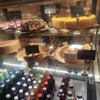 Dessert selection at Nordvegan in Oslo