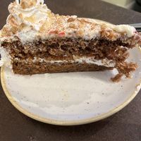 Carrot cake   at Nordvegan in Oslo