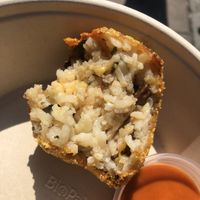 arancini  at Nordvegan in Oslo