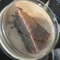 Choc cake  at Nordvegan in Oslo