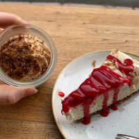 Peanut Mousse & Cheesecake  at Nordvegan in Oslo