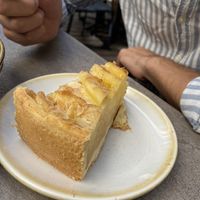 Apple pie  at Nordvegan in Oslo