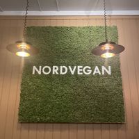I was so hungry that I forgot to take a photo of the lasagne, so you get this instead 😅  at Nordvegan in Oslo