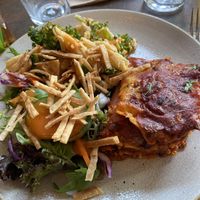 Vegan lasagna ❤️  at Nordvegan in Oslo