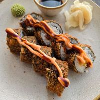 Sushi Crispy Roll at Nordvegan in Oslo