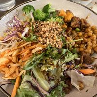 Buddha bowl  at Nordvegan in Oslo