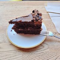 Chocolate Cake at Nordvegan in Oslo