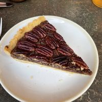 Pecan pie  at Nordvegan in Oslo