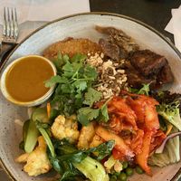 Buddha bowl  at Nordvegan in Oslo