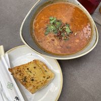 3 bean soupp  at Nordvegan in Oslo