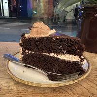 Chocolate Cake  at Nordvegan in Oslo