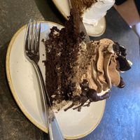 Chocolate and carrot cake  at Nordvegan in Oslo