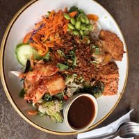 Buddha bowl  at Nordvegan in Oslo