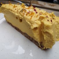 Cheese cake at Nordvegan in Oslo