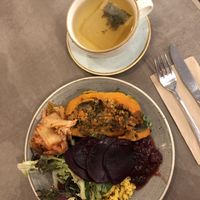 Kürbis gefüllt  at Nordvegan in Oslo