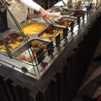 Food options  at Nordvegan in Oslo