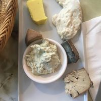 Small cheese plate  at Le Faitout Vegan in Paris