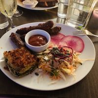 Plate of the day  at Le Faitout Vegan in Paris