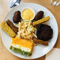 Hot plate  at Le Faitout Vegan in Paris