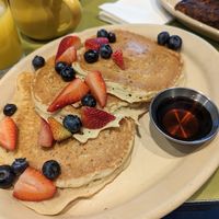 Vegan pancakes at Snooze in Houston