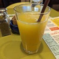 Orange juice. at Snooze in Houston