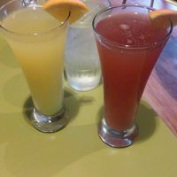 Pineapple Mimosa & Pineapple Cranberry Mimosa at Snooze in Houston