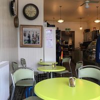 Inside is nice and chilled with live music sometimes at Musicker in Isle Of Bute