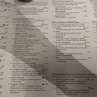 Menu  at La Locanda in Muenster