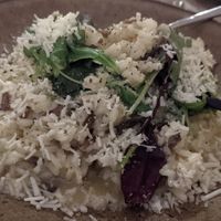 Mushroom risotto at The Emporium in Clitheroe