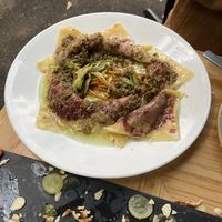 Ravioli   at Aura Vegana in Mexico City