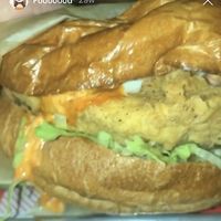 Vegan chick burger  at The Full Nelson in South East London