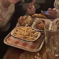 Chips, ‘chick’ burger, deep fried Oreo!  at The Full Nelson in South East London