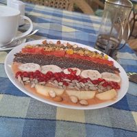 Smoothie bowl at Avocado Garden in Palolem