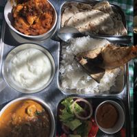 non-veg lunch at Avocado Garden in Palolem