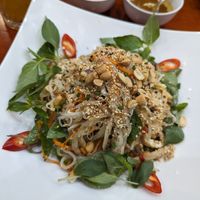 Fresh noodles with veggies at Ho Lo Quan in Hoi An