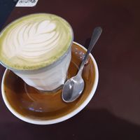 Matcha latte at Full Circle - Zuid in Ghent