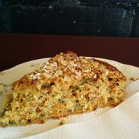 carrot-orange cake at Full Circle - Zuid in Ghent