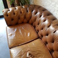chesterfield leather sofa? or a good imitation?  at Full Circle - Zuid in Ghent