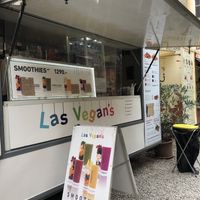 Stand at Las Vegan's - Kazinczy Trailer in Budapest