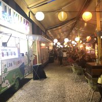 Dining Area at Las Vegan's - Kazinczy Trailer in Budapest