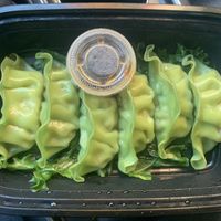 Steamed Vegetable Dumplings at Ginger Root in New York City