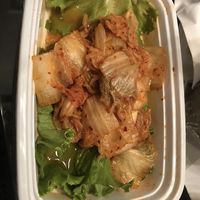 Vegan kimchi   at Ginger Root in New York City